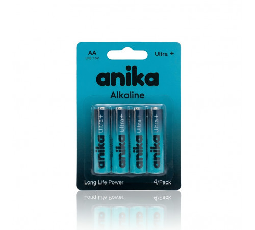 Батарейки Anika Ultra Plus AA | Пальчиковые | Набор 4 шт.