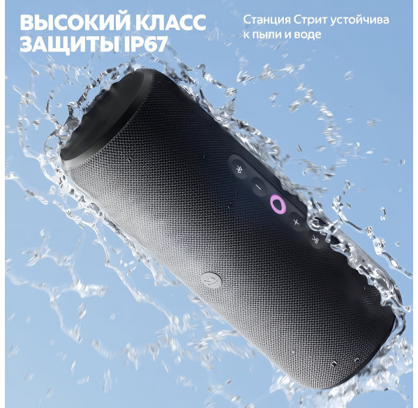 Яндекс Cтанция Стрит (портативная), умная колонка Алиса