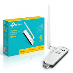 Сетевой USB адаптер TP-Link TL-WN722N | WIFI 4