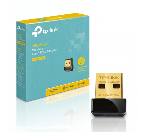 Сетевой USB адаптер TP-Link TL-WN725N | WIFI 4