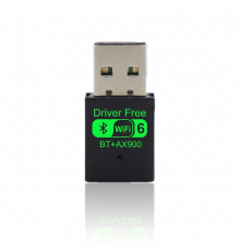 Адаптер USB WI-FI 6.0 + Bluetooth AX900Mbps свисток 
