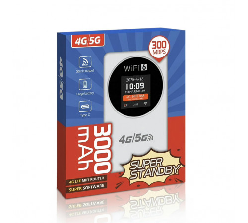 Роутер / модем | M32 4G/5G LTE Mobile Wi-Fi | портативный ◇ карманный