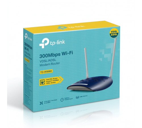 Роутер TP-Link TD-W9960 | ADSL + WAN | IPTV