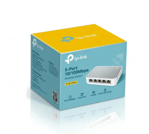 Сетевой свитч |  5-ти портовый | TP-Link SF1005D | 100 Мбит/с