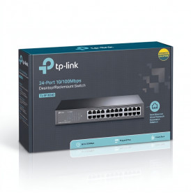 Свитч TP-Link TL-SF1024D (24-портовый сетевой коммутатор) 100 Мбит/с