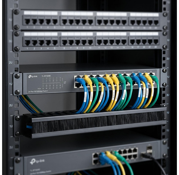 Свитч TP-Link TL-SF1024D (24-портовый сетевой коммутатор) 100 Мбит/с