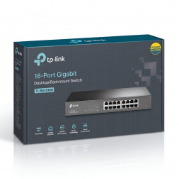 Сетевой коммутатор TP-Link TL-SG1016D | 16 PORT | Gigabit Switch (свитч)