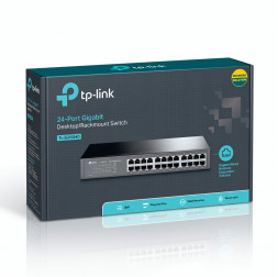 Свитч TP-Link TL-SG1024D (24-портовый сетевой коммутатор) 1000 Мбит/с