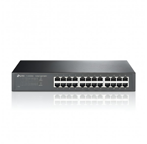 Свитч TP-Link TL-SG1024D (24-портовый сетевой коммутатор) 1000 Мбит/с