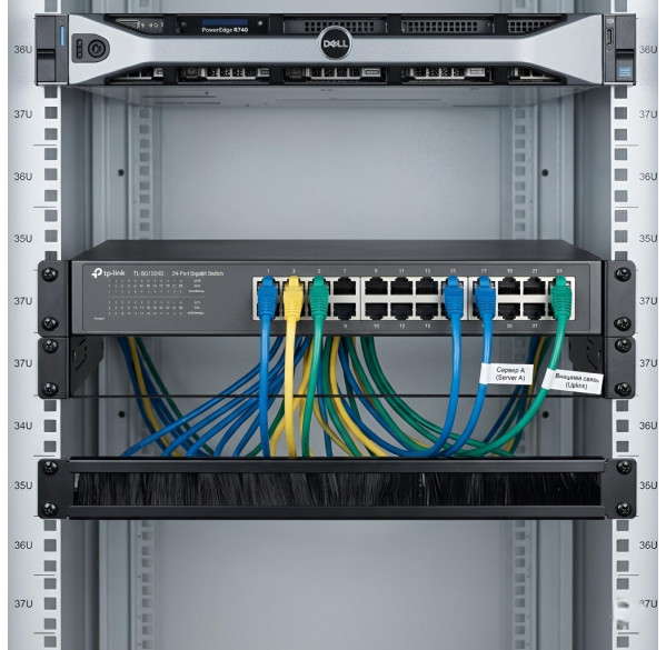 Свитч TP-Link TL-SG1024D (24-портовый сетевой коммутатор) 1000 Мбит/с