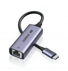 Сетевой адаптер | с Type-C на RJ45 (LAN Ethernet) | UGREEN CM648 | 2.5 Гигабит