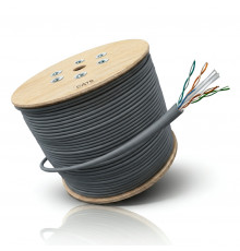 Кабель сетевой LAN Mercury UTP Cat.6 - 305 метров (бухта)