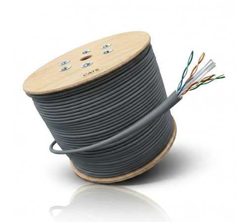 Кабель сетевой LAN Mercury UTP Cat.6 - 305 метров (бухта)