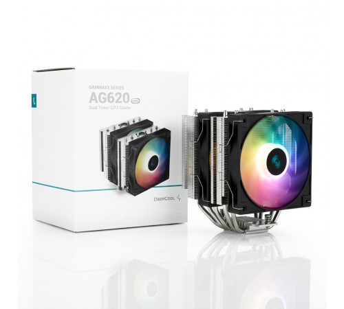 Кулер для процессора башенный Deepcool AG620 ARGB