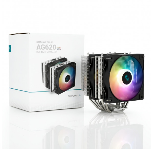Кулер для процессора башенный Deepcool AG620 ARGB