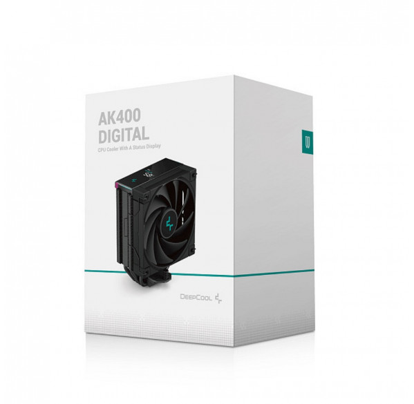Кулер для процессора башенный Deepcool AK400 Digital (с дисплеем) Кулер для процессора башенный Deepcool AK400 Digital (с дисплеем)