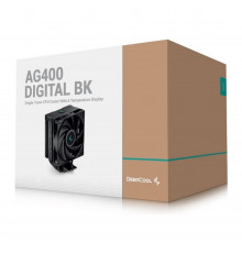 Кулер для процессора башенный Deepcool AG400 Digital BK (с дисплеем)
