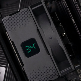 Кулер для процессора башенный Deepcool AG400 Digital BK (с дисплеем)