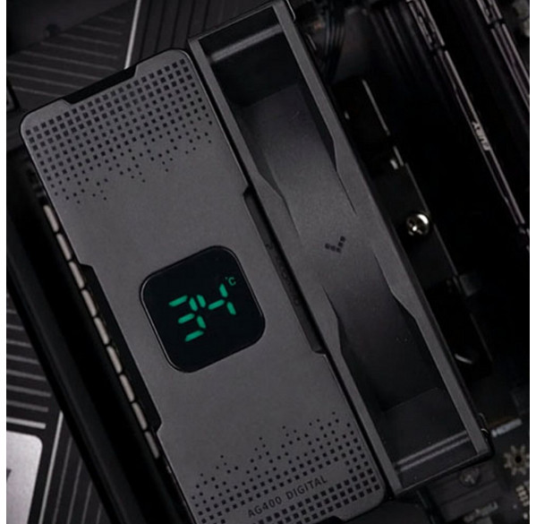 Кулер для процессора башенный Deepcool AG400 Digital BK (с дисплеем) Кулер для процессора башенный Deepcool AG400 Digital BK (с дисплеем)