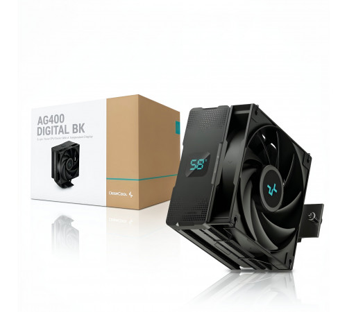 Кулер для процессора башенный Deepcool AG400 Digital BK
