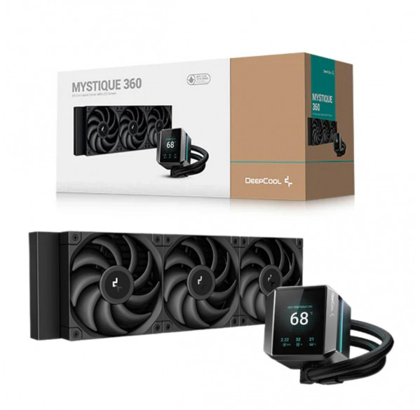 Водяное охлаждение для процессора Deepcool Mystique 360 Black Водяное охлаждение для процессора Deepcool Mystique 360 Black