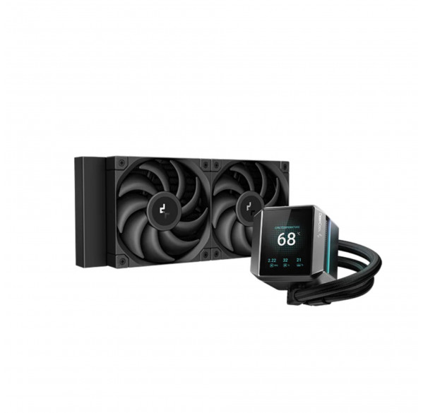 Водяное охлаждение для процессора Deepcool Mystique 240 Black Водяное охлаждение для процессора Deepcool Mystique 240 Black