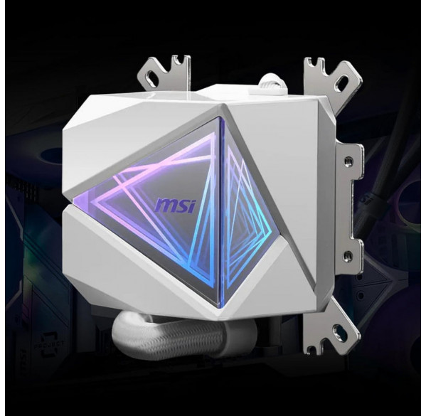 Водяное охлаждение СЖО для процессора MSI MAG Coreliquid I360 White