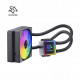 Водяное охлаждение для процессора Snowman KS120 3D ARGB Black