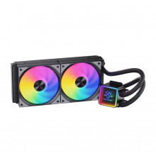 Водяное охлаждение для процессора Snowman KS240 3D ARGB Black