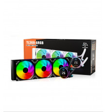 Водяное охлаждение для процессора Snowman TL360 ARGB с дисплеем Black 