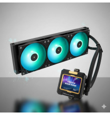 Водяное охлаждение для процессора Thermalright Frozen Warframe 360 ARGB RB (с дисплеем)