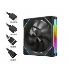 Кулер для корпуса ПК ARGB 3D реверсивный 120mm