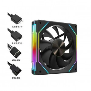 Кулер для корпуса ПК 3D стандартный 120мм, ARGB