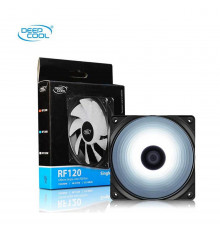 Кулер для корпуса ПК Deepcool RF120 LED белый 120mm
