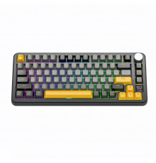 Клавиатура Attack Shark X85 PRO BK-Orange, игровая, механическая, беспроводная