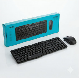 Комплект Rapoo X1800S (EN+RU+TM), беспроводной (2в1) клавиатура + мышь