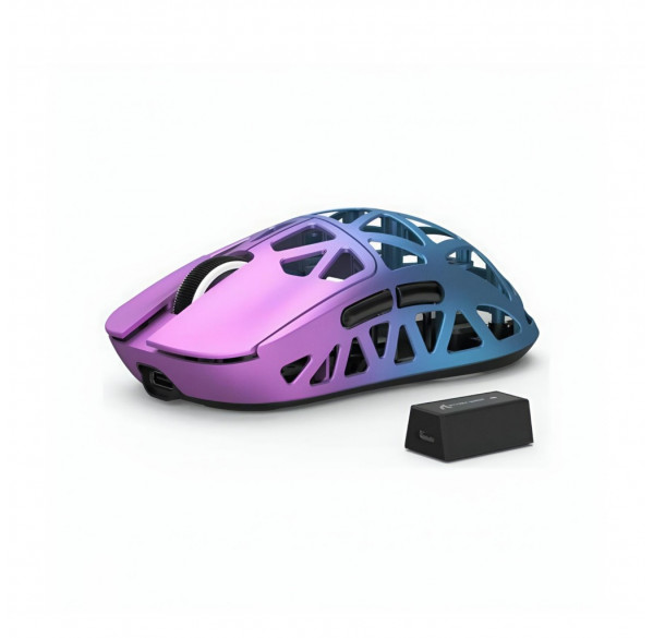 Мышь Attack Shark R2 Twilight Purple, игровая, беспроводная, перезаряжаемая