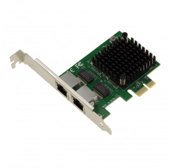 Сетевая карта PCIe to 2x LAN Сетевая карта PCIe to 2x LAN