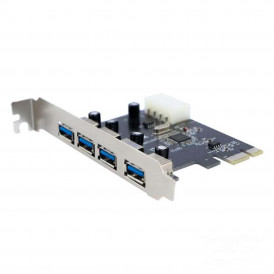 Адаптер PCIe to 4x USB 3.0