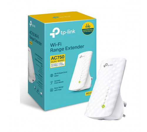 Усилитель сигнала WIFI, репитер TP-Link RE200 AC750