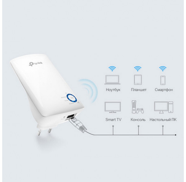 Усилитель сигнала WIFI, репитер TP-Link TL-WA850RE Усилитель сигнала WIFI, репитер TP-Link TL-WA850RE