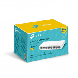 Свитч, 8-ти портовый сетевой коммутатор TP-Link LS1008 / 100 Mbps