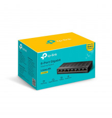 Свитч, 8-ти портовый сетевой коммутатор TP-Link LS1008G / Gigabit