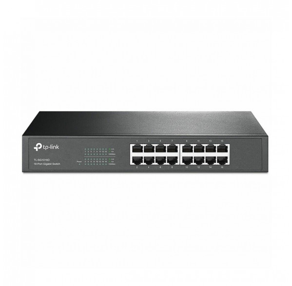 Свитч, 16-ти портовый сетевой коммутатор TP-Link TL-SG1016D / Gigabit Свитч, 16-ти портовый сетевой коммутатор TP-Link TL-SG1016D / Gigabit