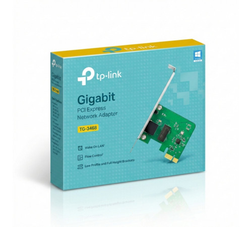 Адаптер сетевая карта PCIe to Lan TP-Link TG-3468 Gigabit