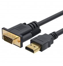 Кабель адаптер с HDMI на VGA,  1.5м.