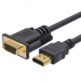 Кабель адаптер с HDMI на VGA,  1.5м.