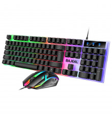 Комплект проводной клавиатура + мышь Bajeal T350