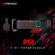 Комплект игровой клавиатура + мышь + коврик + наушники + подставка Fantech P51 POWER BUNDLE