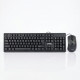 Комплект Jedel G18 (EN+RU+TM), проводной (2в1) клавиатура + мышь